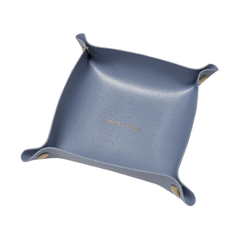 PVC Leather Storage Tray