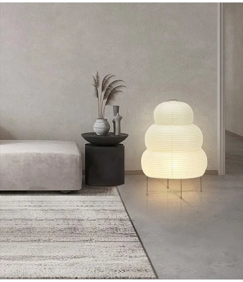 Japanese Paper Floor Lamp