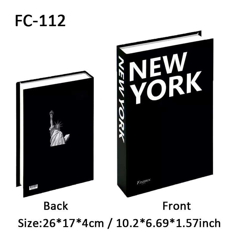 Luxury Decorative Fake Book