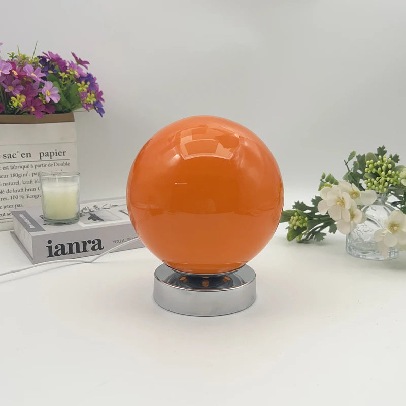 Minimalist Glass Orb Lamp