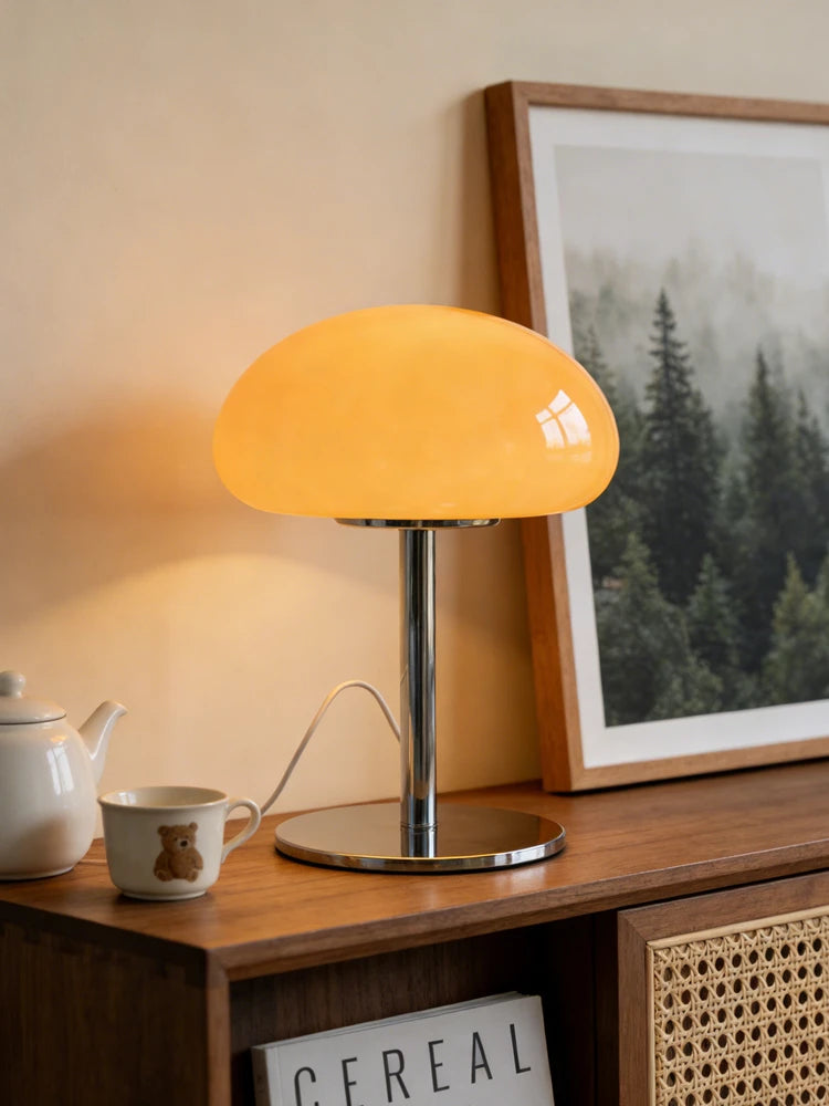 Cloud Art Glass Table Lamp