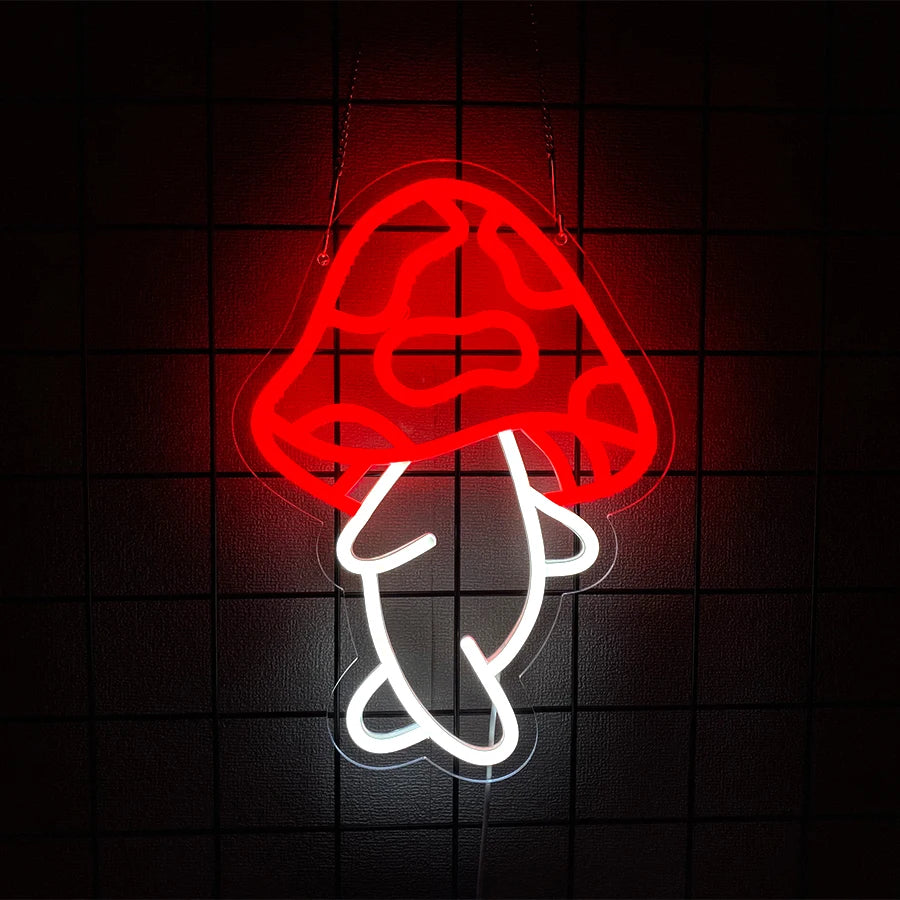Mushroom LED Neon Sign