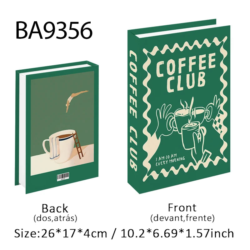 Luxury Decorative Fake Book