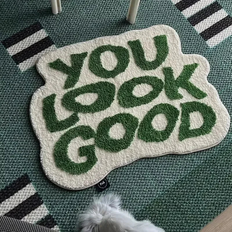 "You Look Good" Rug