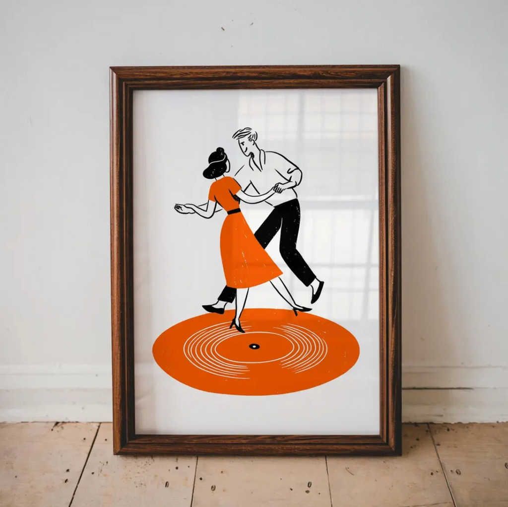 Dancing Couple Wall Art Prints