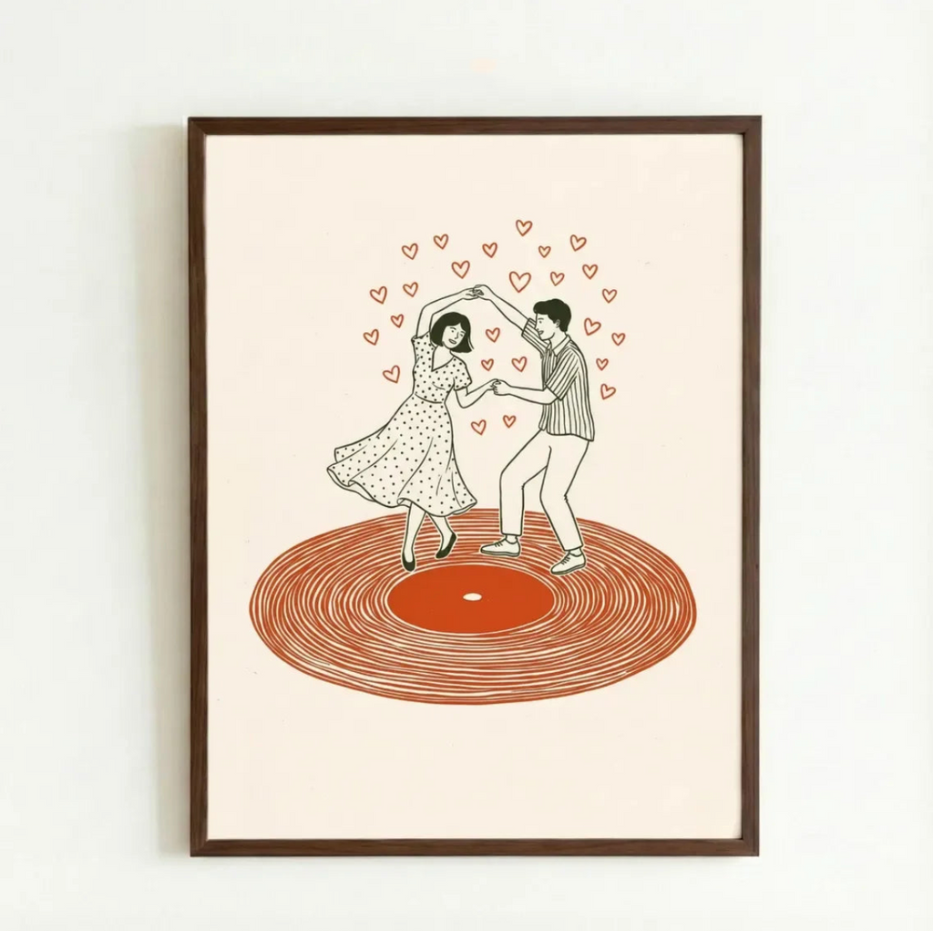 Dancing Couple Wall Art Prints