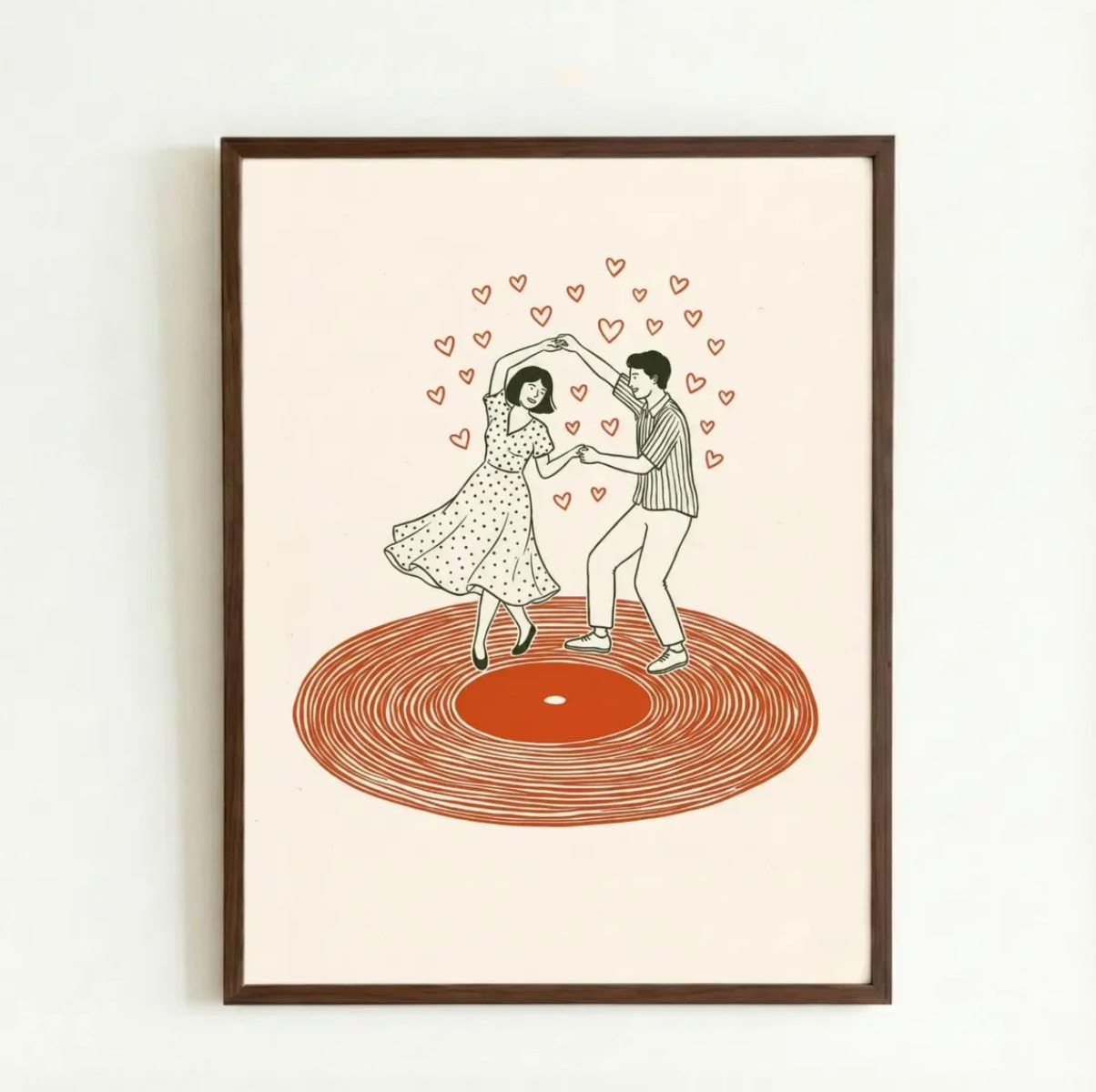 Dancing Couple Wall Art Prints