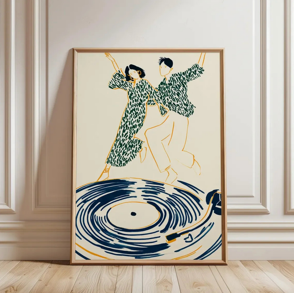 Dancing Couple Wall Art Prints