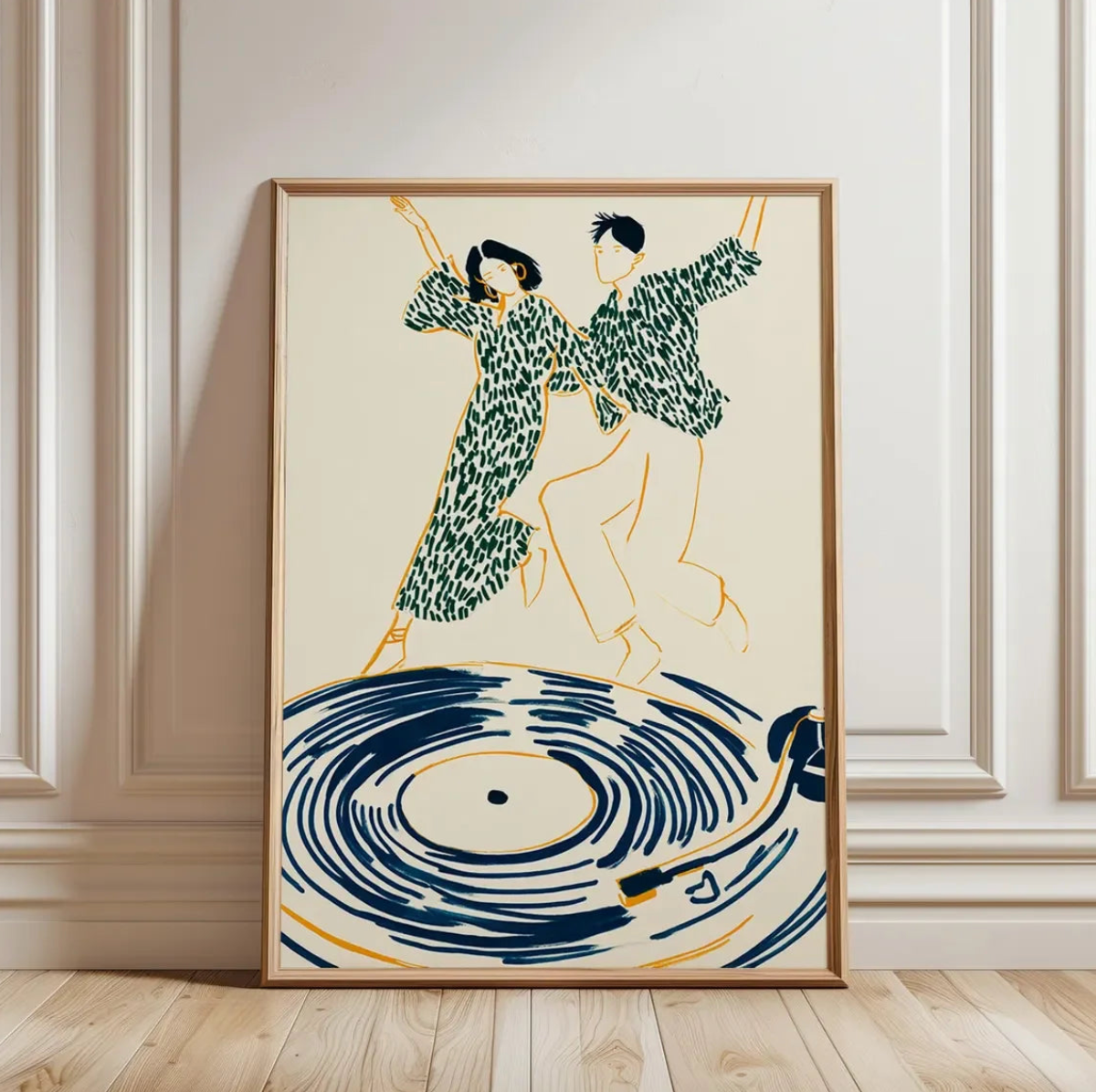 Dancing Couple Wall Art Prints