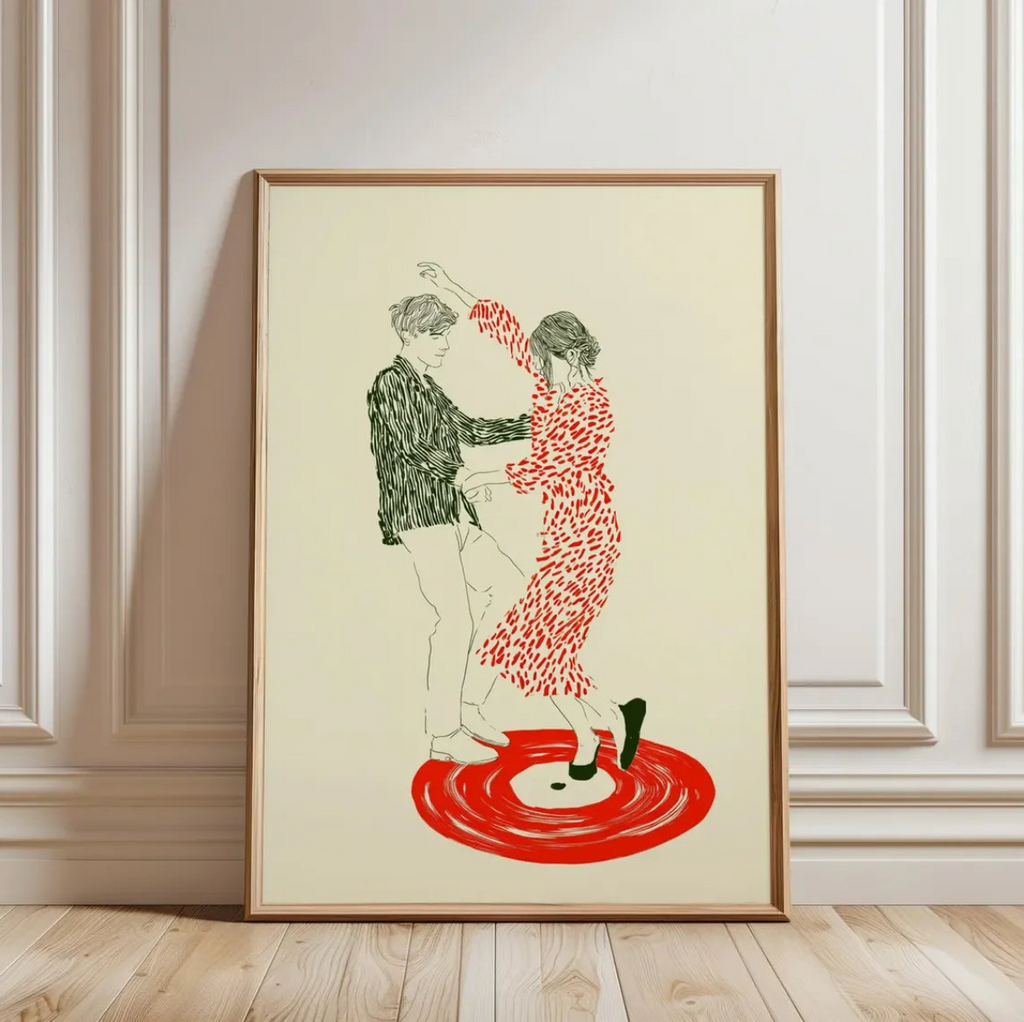 Dancing Couple Wall Art Prints