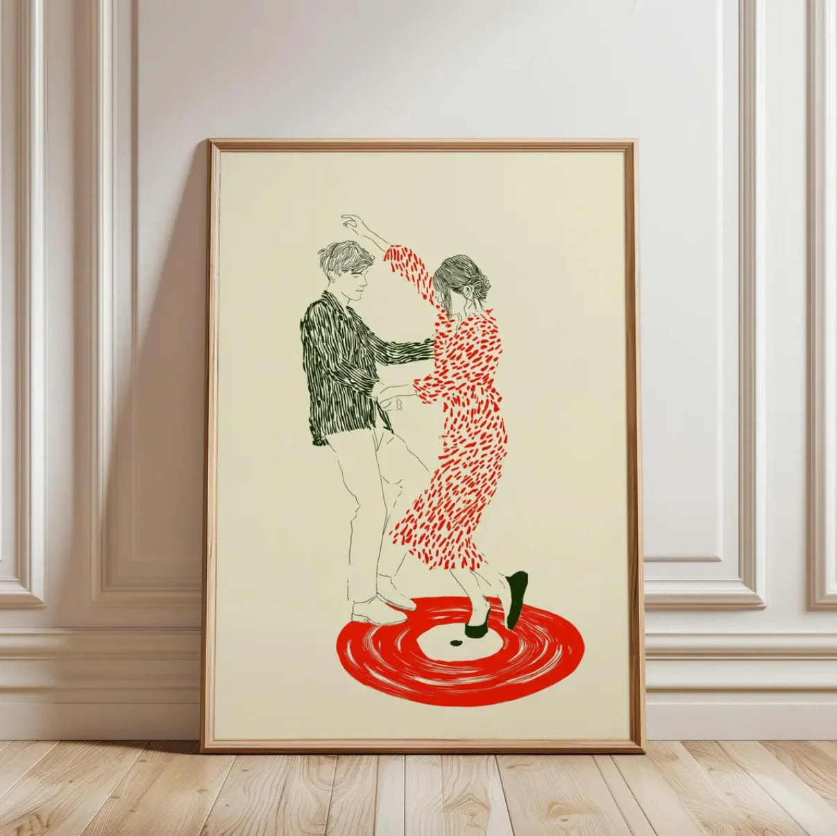 Dancing Couple Wall Art Prints
