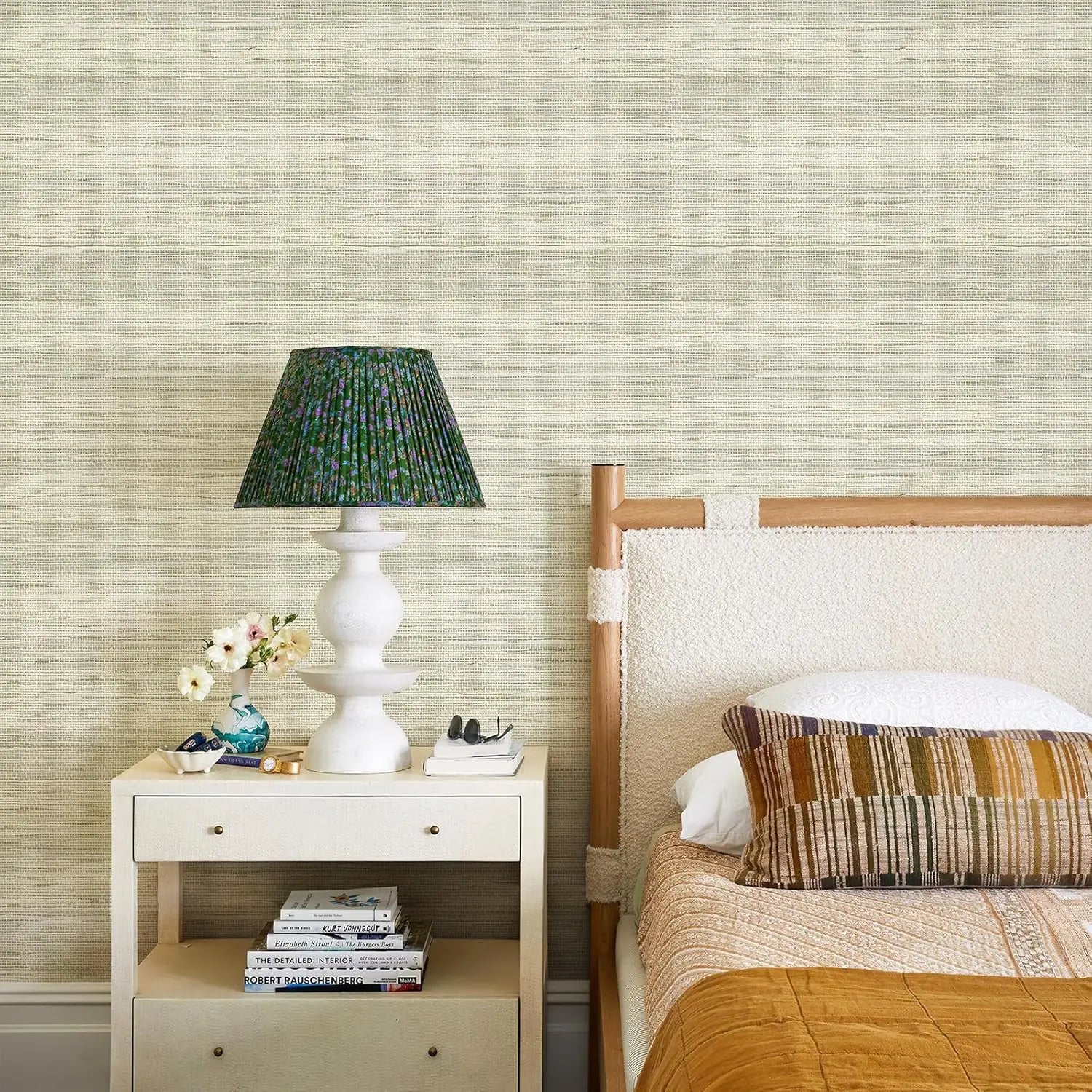 Grasscloth Peel & Stick Wallpaper