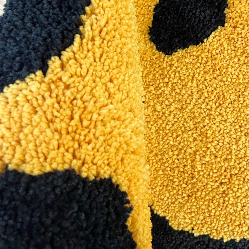 Trippy Smiling Tufted Rug