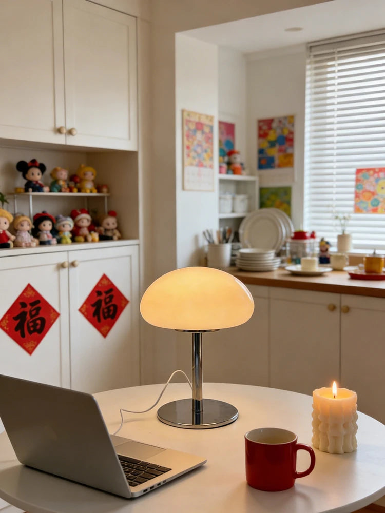 Cloud Art Glass Table Lamp