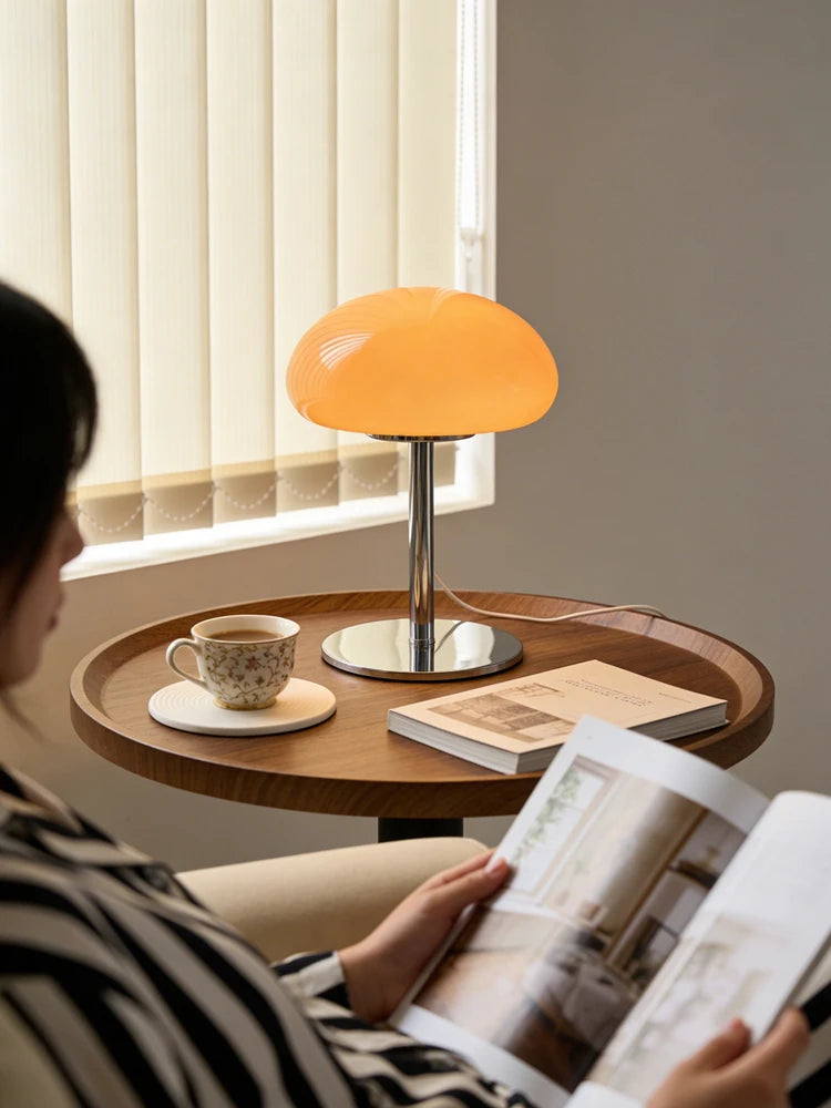 Cloud Art Glass Table Lamp