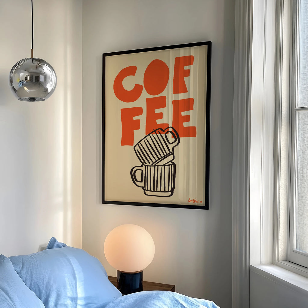 Espresso Minimalism Art Print