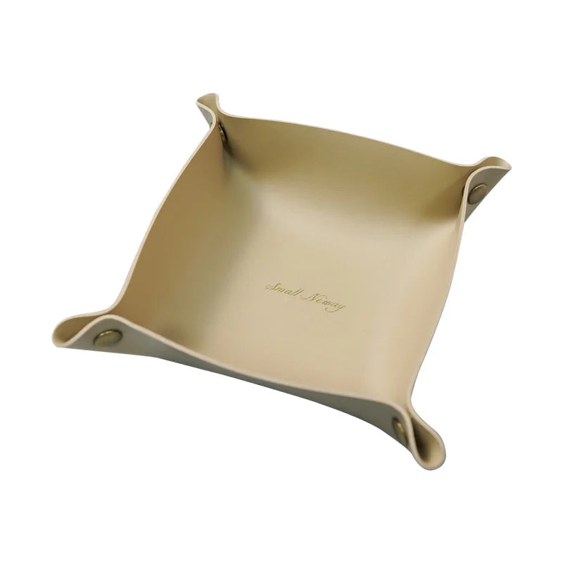 PVC Leather Storage Tray