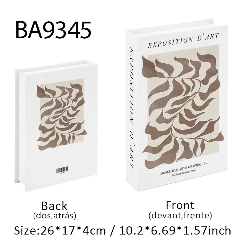 Luxury Decorative Fake Book
