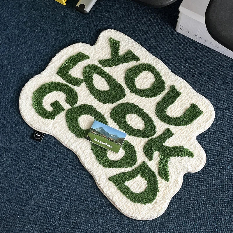 "You Look Good" Rug