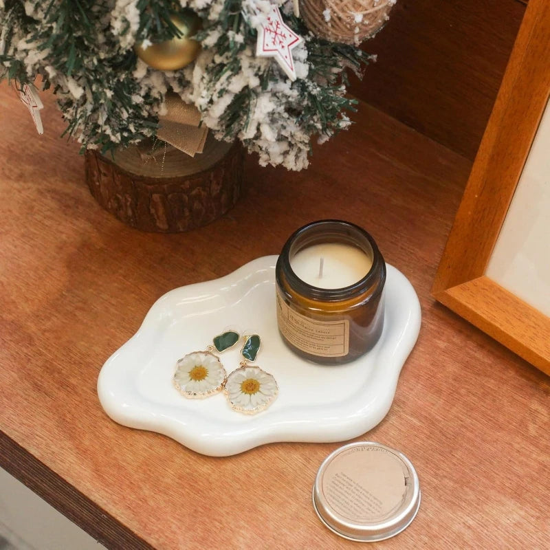 Cloud-Shaped Jewelry Tray