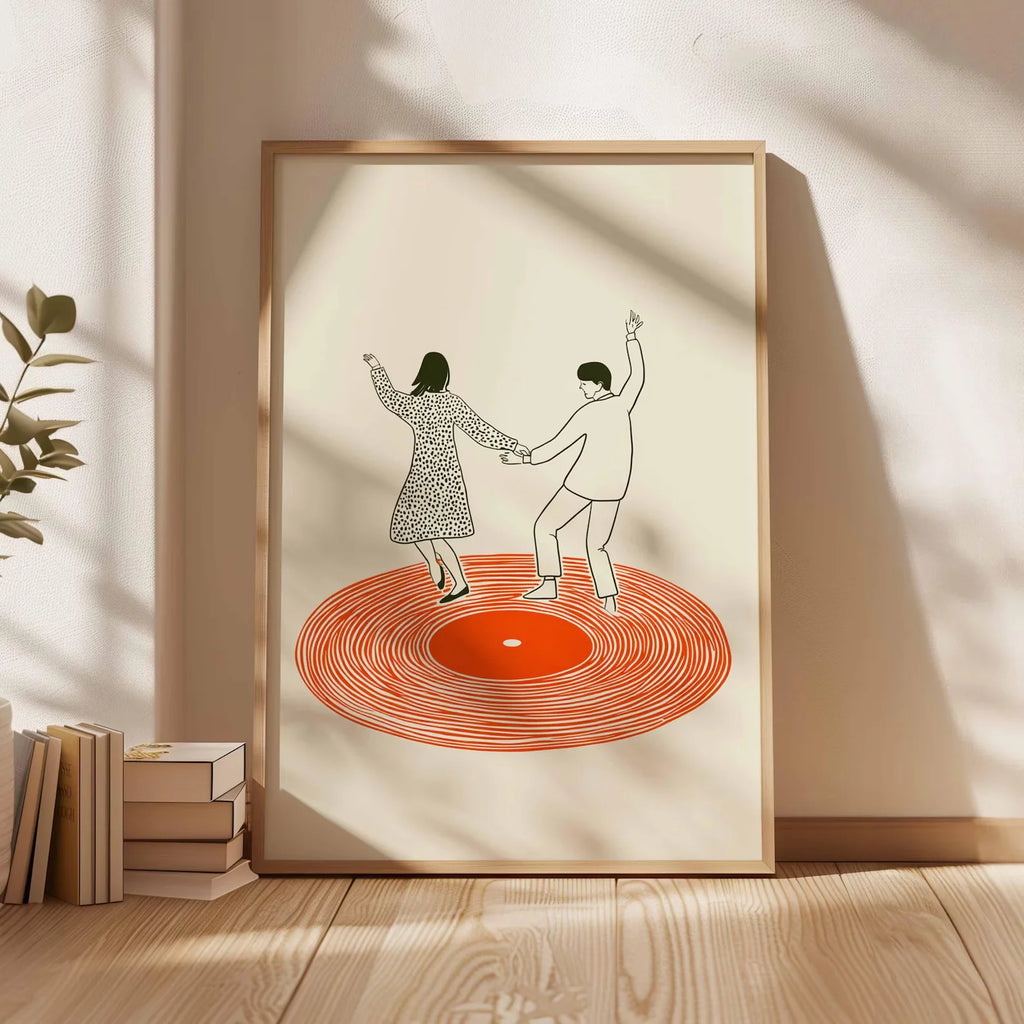 Dancing Couple Wall Art Prints