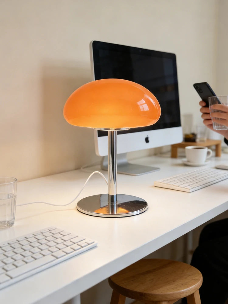 Cloud Art Glass Table Lamp