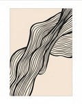 Modern Black Line Art Print