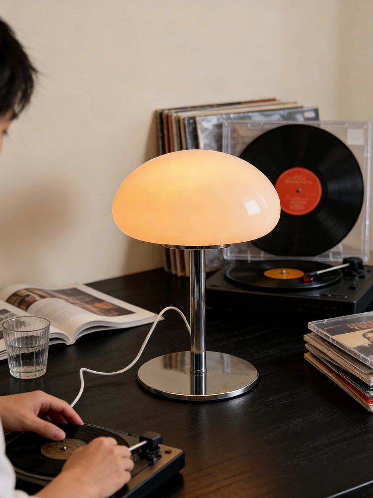 Cloud Art Glass Table Lamp