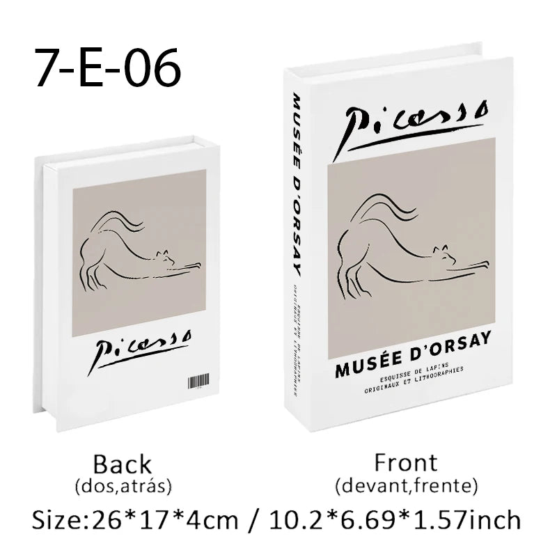 Luxury Decorative Fake Book