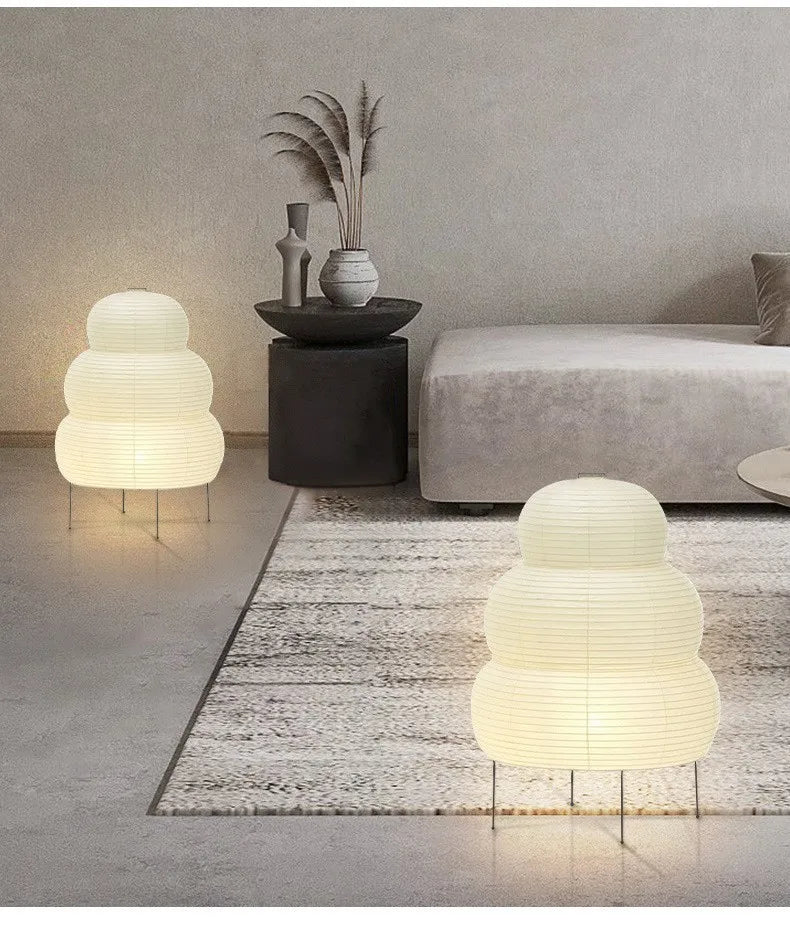 Japanese Paper Floor Lamp