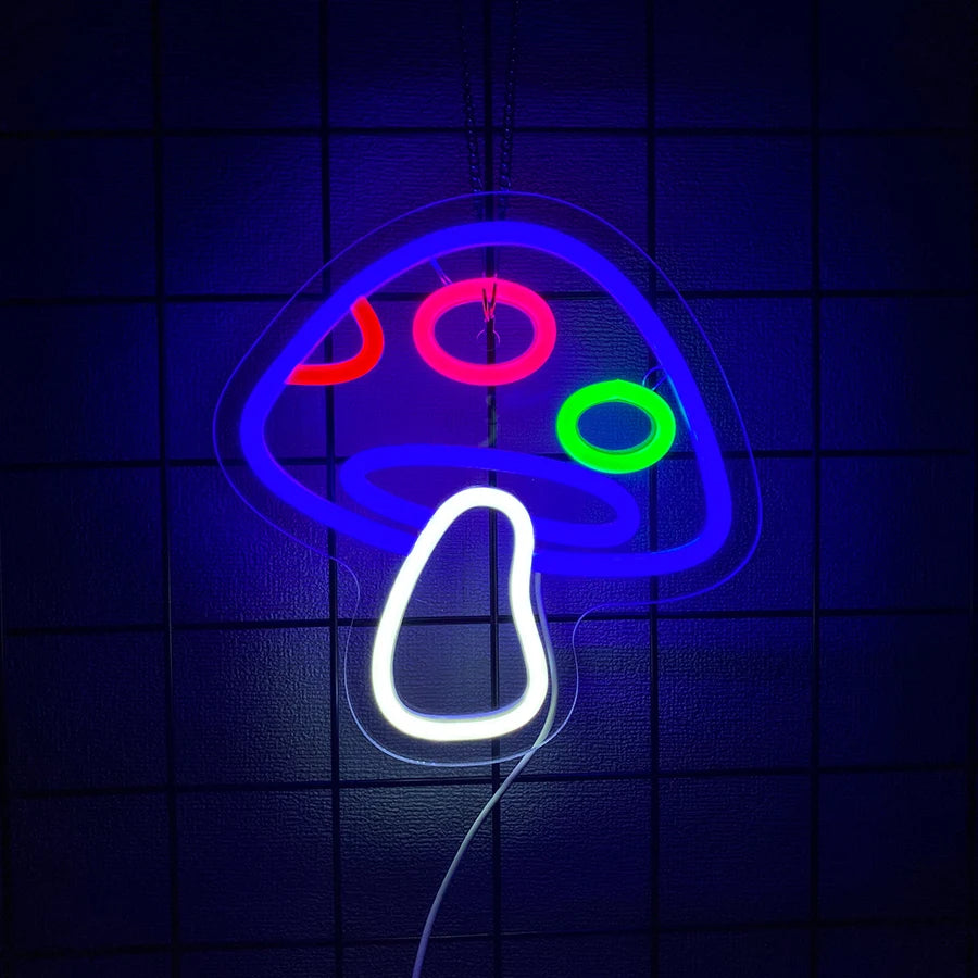 Mushroom LED Neon Sign