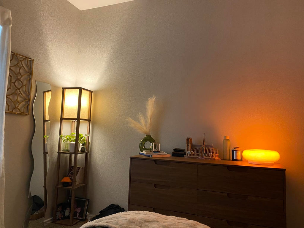 Doughnut Lamp - Orange
