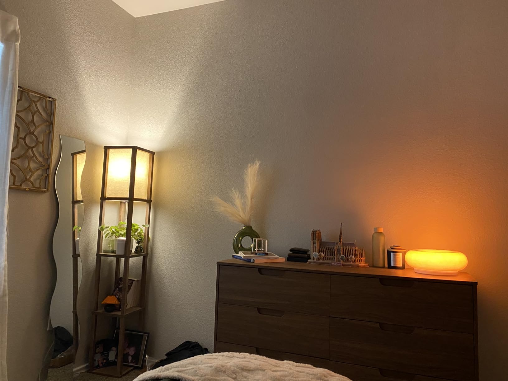 Doughnut Lamp - Orange